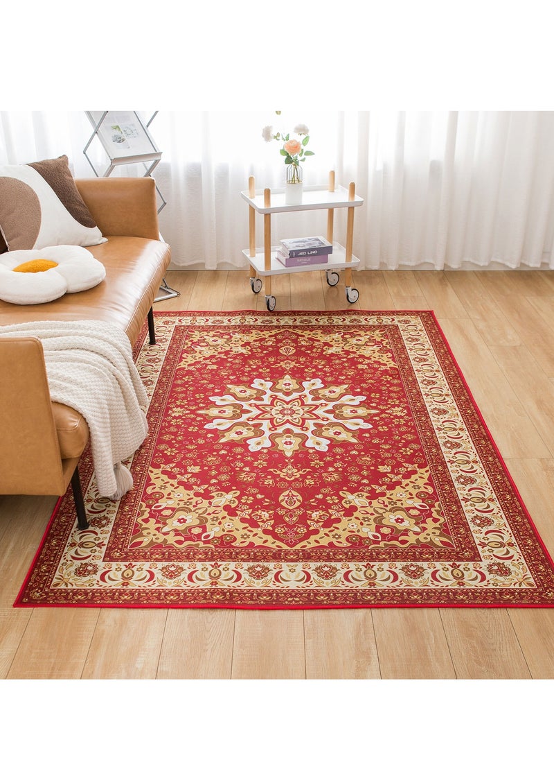 Sharpdo Modern Area Rugs Simple Short Pile Carpet Living Room Bedroom Rug Anti Slip Floor Carpet Home Decor 200*300CM  - Image 4
