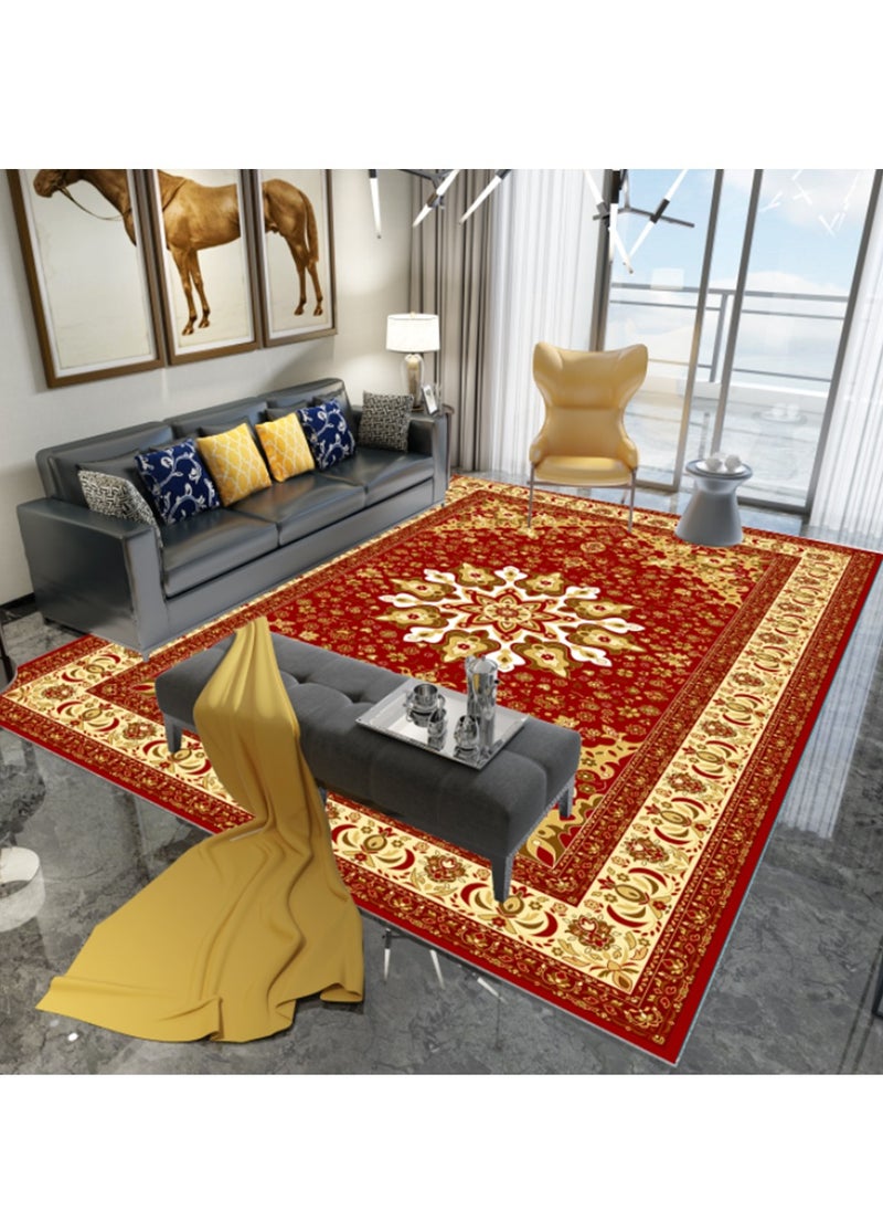 Sharpdo Modern Area Rugs Simple Short Pile Carpet Living Room Bedroom Rug Anti Slip Floor Carpet Home Decor 200*300CM  - Image 1