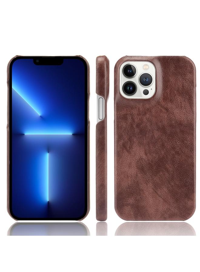 Zaboon Case For iPhone 13 Pro Litchi Leather PC Phone Case - Image 1