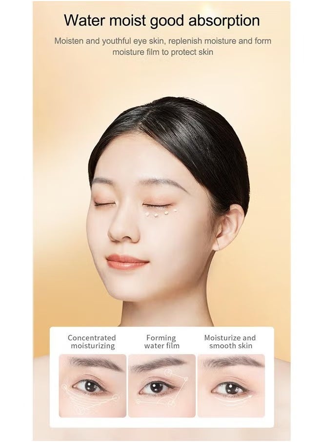 SADOER - Snail Essence Moisturize Eye Cream 20g, Anti Aging, Exquisitely Repair Skin, Moisturize, Fade Eye Lines, Dark Circles and Black Spots, Shrink Pores and Tighten Skin, Moisturizing Eye Serum, Eye Care - Image 1