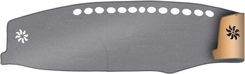 KEYOOG Dashboard Cover Dash Mat Fit for 2006-2001 Le-xus LS430 (for Left Hand Drive),Car Dash Board Mat Anti-Glare Carpet,Non-Slip Pad Sunshield Protector (Grey) - Image 1