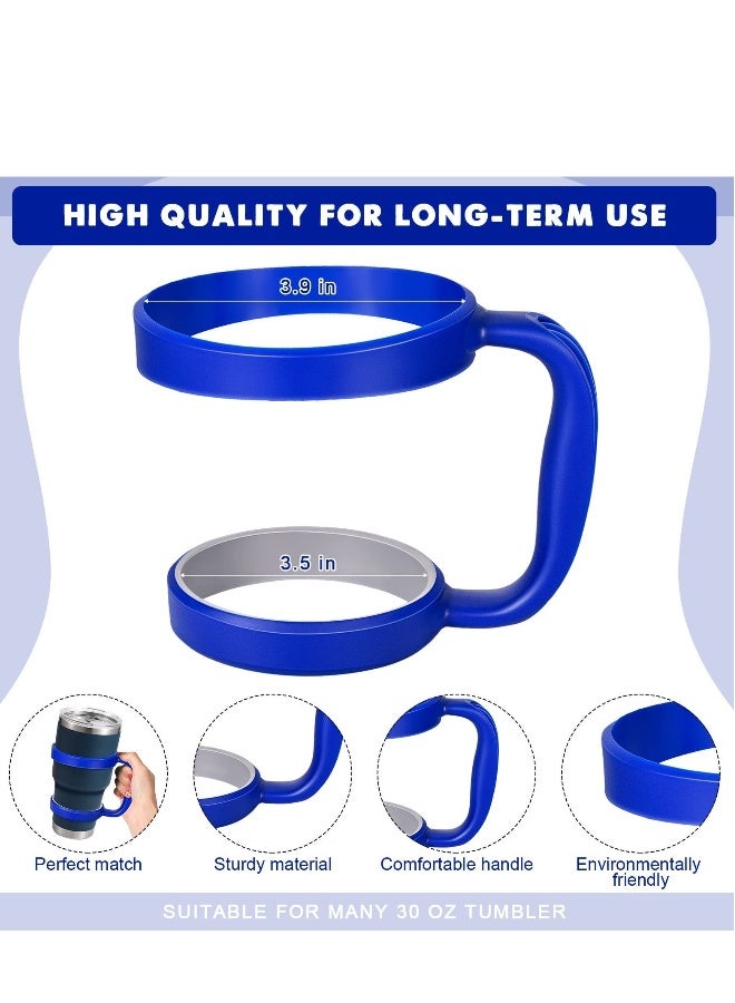 5Pcs Tumbler Handle, Tumbler Holder for 30 oz of RTIC, SUNWILL, Tervis All Brand Travel Tumbler Cup Mug Simple Modern (5 Colors) - Image 3