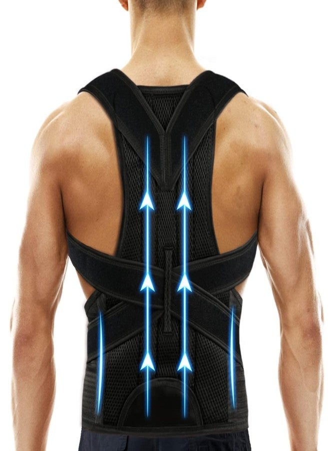 OPOFOX Premium Free Size Posture Corrector For Men And Women Back Support Belt For Back Pain Back Straight And Shoulder Support Belt With Dual Flexible Plate for Back Support - Image 1