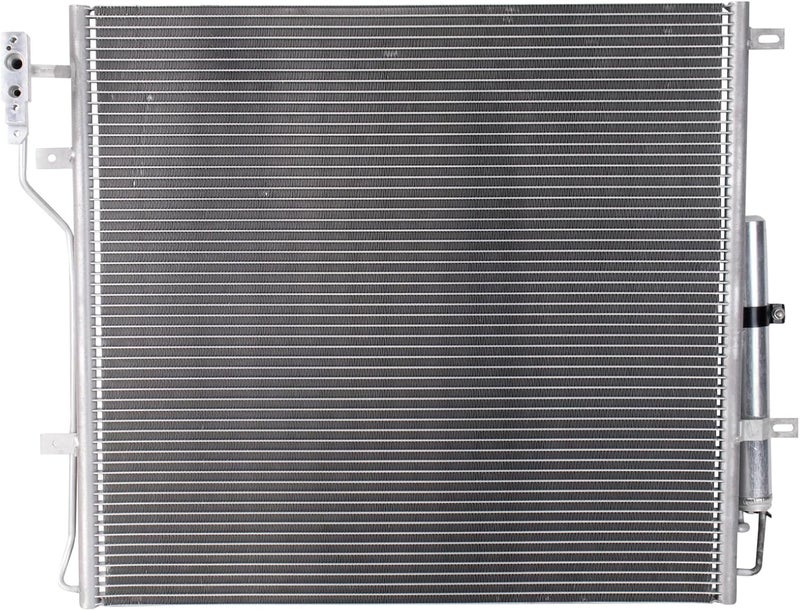 TRQ Air Conditioning A/C Condenser Receiver Drier Compatible with 2010-2016 Land Rover LR4 2010-2013 Range Rover Sport - Image 1