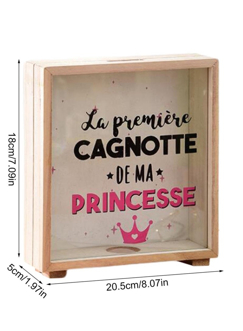 Barakah صندوق أرشيف المغامرات، إطار ظل خشبي مع غطاء زجاجي، صندوق أموال لحفظ تذاكر السفر، تذاكر الحفلات، والذكريات - Image 5