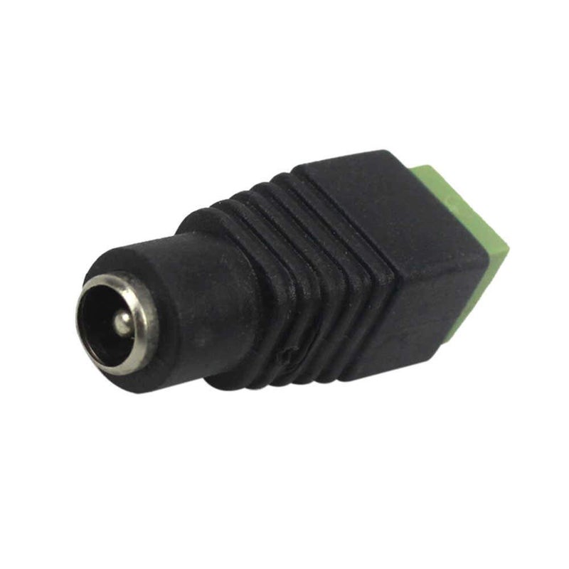 INVENTO 20Pcs DC Female Jack Plug 55x21mm with Screw Terminal Connector For CCTV Camera LED Strips DC Connections DIY Projects - Image 3