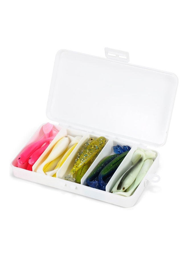 NIBEMINENT - Artificial Soft Fishing Lure Silicone Worm Bait Tackle Tool 02 16*2.5*9cm - Image 1