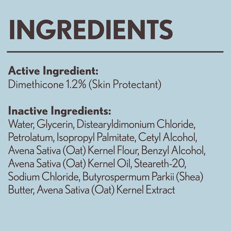 Aveeno Skin Relief Fragrance-Free Moisturizing Lotion for Sensitive Skin, with Natural Shea Butter & Triple Oat Complex, Unscented Therapeutic Body Lotion for Itchy, Extra-Dry Skin, 18 fl. oz - Image 4