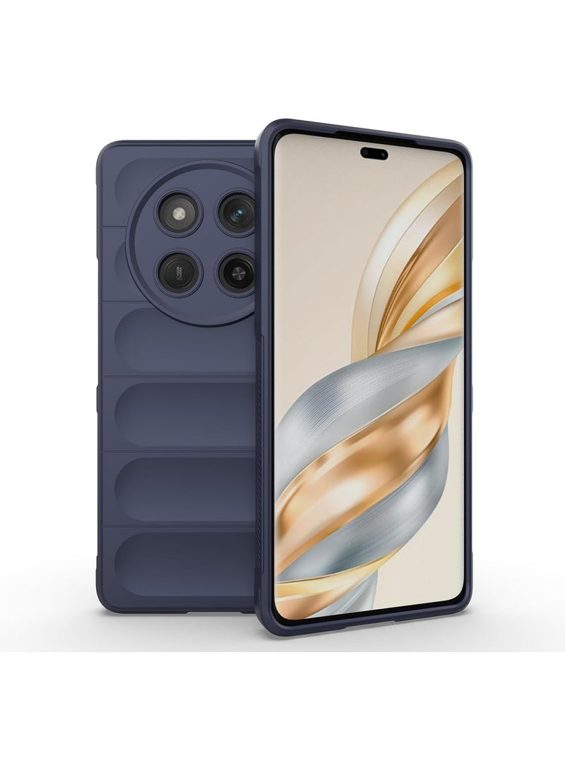 جولدن ماسك هونر اكس 9 سى (Honor X9c) جراب حماية ماجيك (ازرق داكن)