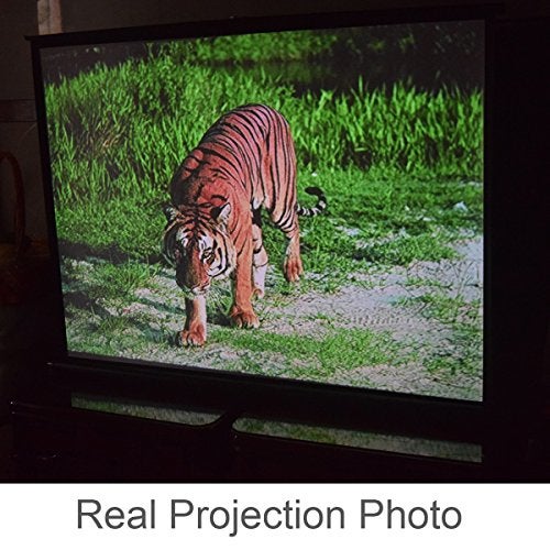 Cocar P1SN40 40 inch Portable Projection Screen for MiniProfessional LEDLCDDLP Projector Self Standing PullOut Style Indoor Outdoor Home Cinema 43169 Compatiable - Image 3