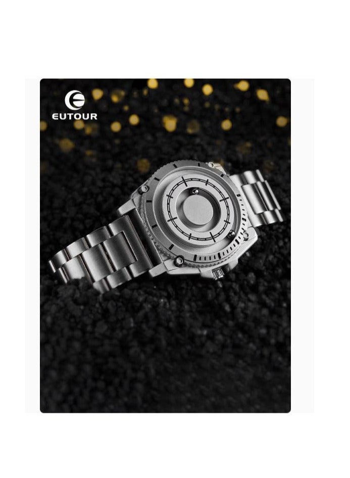 EUTOUR Magnetic Bead Concept Watch Fashion Luxury Business Quartz Watch - Image 4