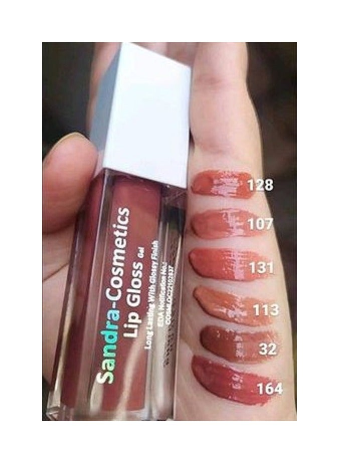 Sandra Lip Gloss Gel Sandra Long Lasting - No: 107 - Image 3