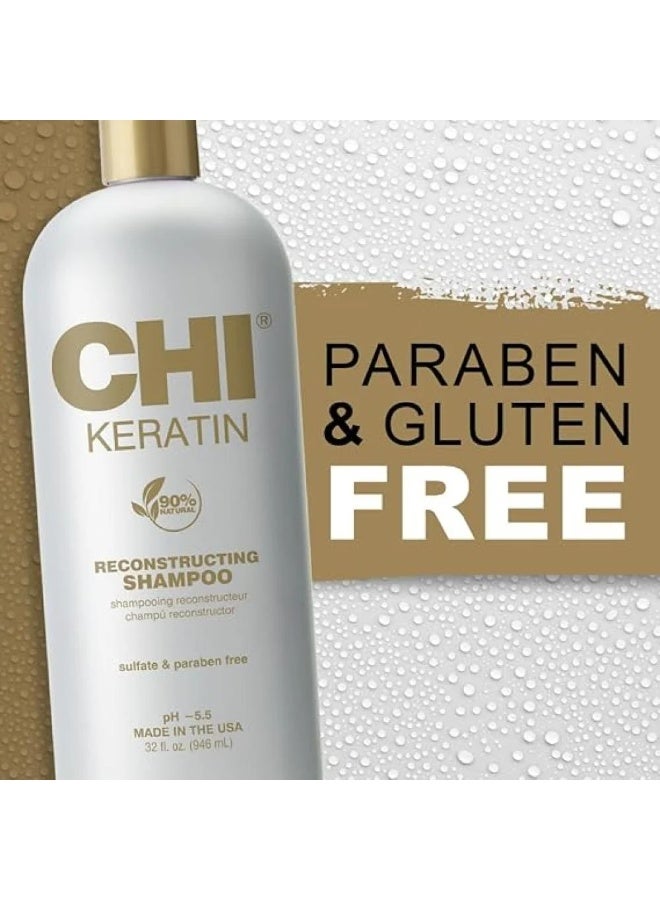 تشي شامبو الكيراتين المرمم للشعر الجاف و التالف من تشي - 355 مل - Image 4