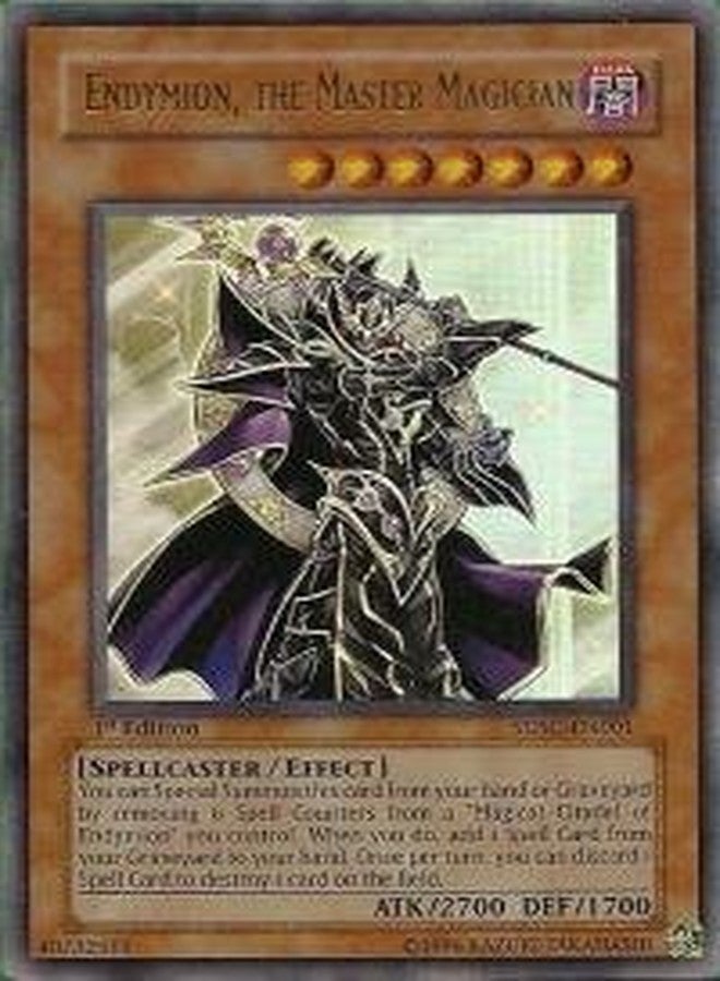 Yu-Gi-Oh! - Endymion, The Master Magician (SDSC-EN001) - Structure Deck Spellcasters Command - Unlimited Edition - Ultra Rare