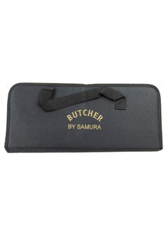 Samura Samura Butcher Kitchen Knives Set of 2 | Skinning Knife, Butcher Knife, Honing Rod, Bag | AUS-8 Stainless Steel Blades | Professional Grade | Precision Cutting | Hardness 58-59 HRC | Anti Slip  - Image 4