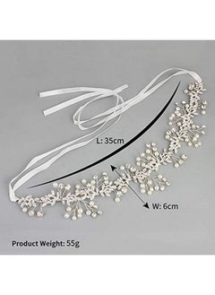 Wedding Headpiece Crystal Forehead Band Bridal Hair Vine For Bride And Bridemaid Silver Color - pzsku/Z4EDFC79E88304B892A62Z/45/_/1696664240/c9252e46-6ffe-4c3e-a546-ee84a080d263