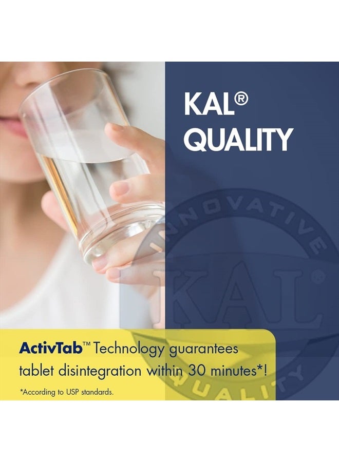 KAL DHEA-5 Tablets, 5mg, 60 Count - Image 4