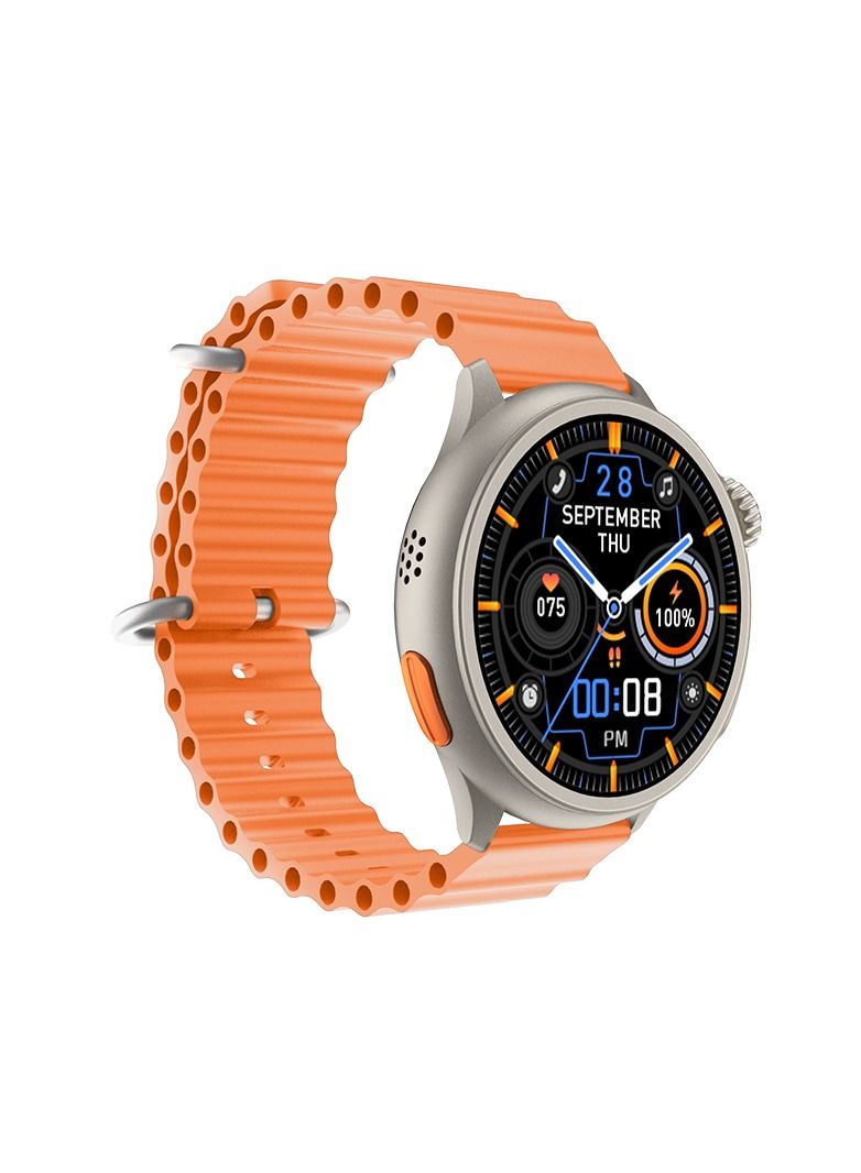 AROAQ Sport Smartwatch Bluetooth Call Waterproof Checks Heart Rate Blood Oxygen Fitness Tracker - Image 1