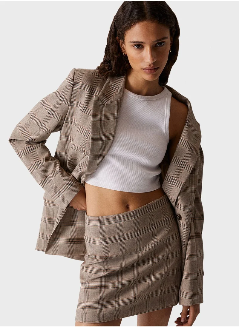 H&M High Waist Mini Skirt