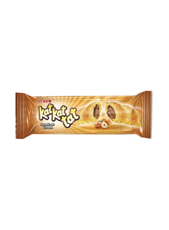 Ulker Kat Kat Hazelnut Wafer – 3-Pack | Crispy Layered Wafer with Rich Hazelnut Cream | Light, Crunchy & Delicious Snack - Image 3