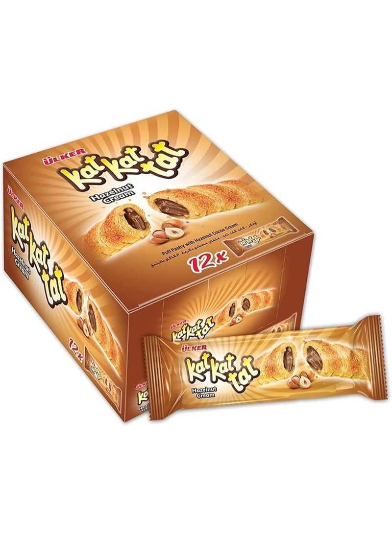 Ulker Kat Kat Hazelnut Wafer – 3-Pack | Crispy Layered Wafer with Rich Hazelnut Cream | Light, Crunchy & Delicious Snack - Image 5