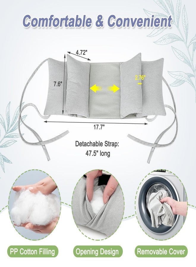 Mybow Beauty Pillows for Sleeping Anti Aging Wrinkle Face Surgery Sleep Upright Pillow Back Training Neck Stabilizer Face Wrinkle Prevention Head Straight Immobilizer Positioning Wedge Support Pillows - Image 5