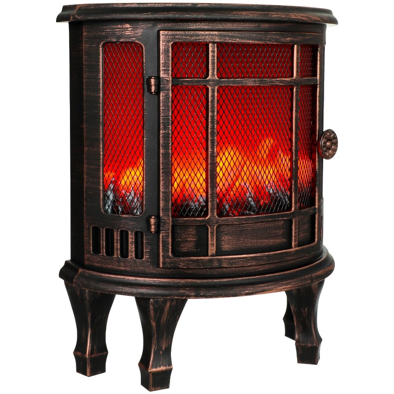 1pc Fireplace Adornment Decorative Lamp Living Room Decoration (Coffee) - Image 1