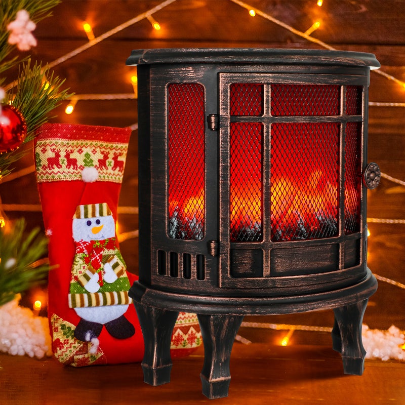 1pc Fireplace Adornment Decorative Lamp Living Room Decoration (Coffee) - Image 4
