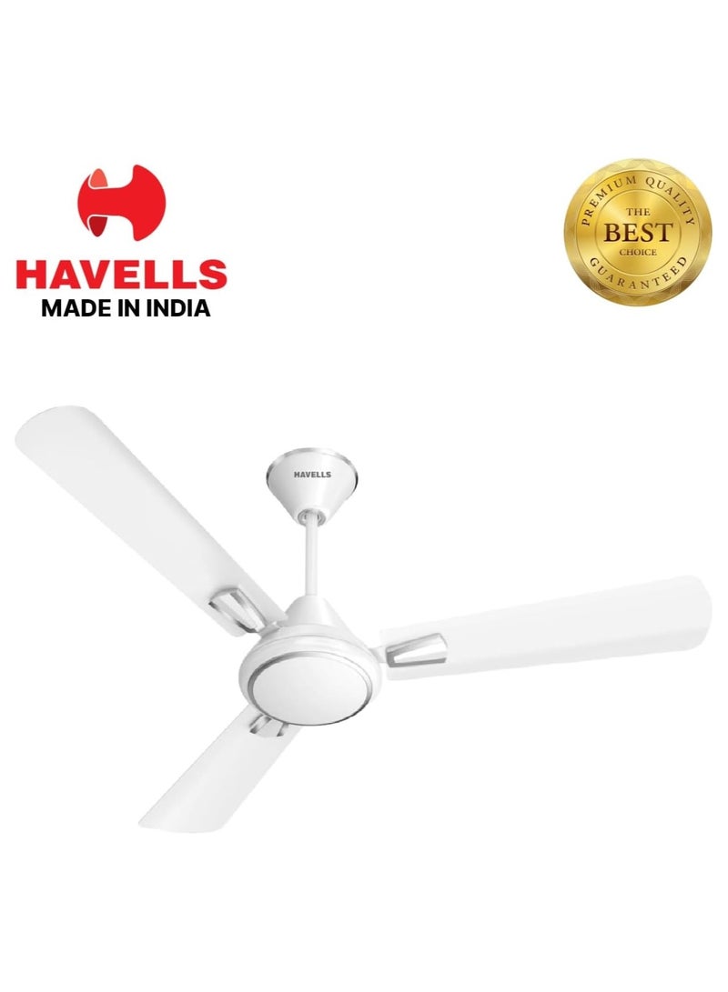 Havells CREW DECO CEILING FAN Energy Saver 56INCH  PEARL WHITE - Image 4