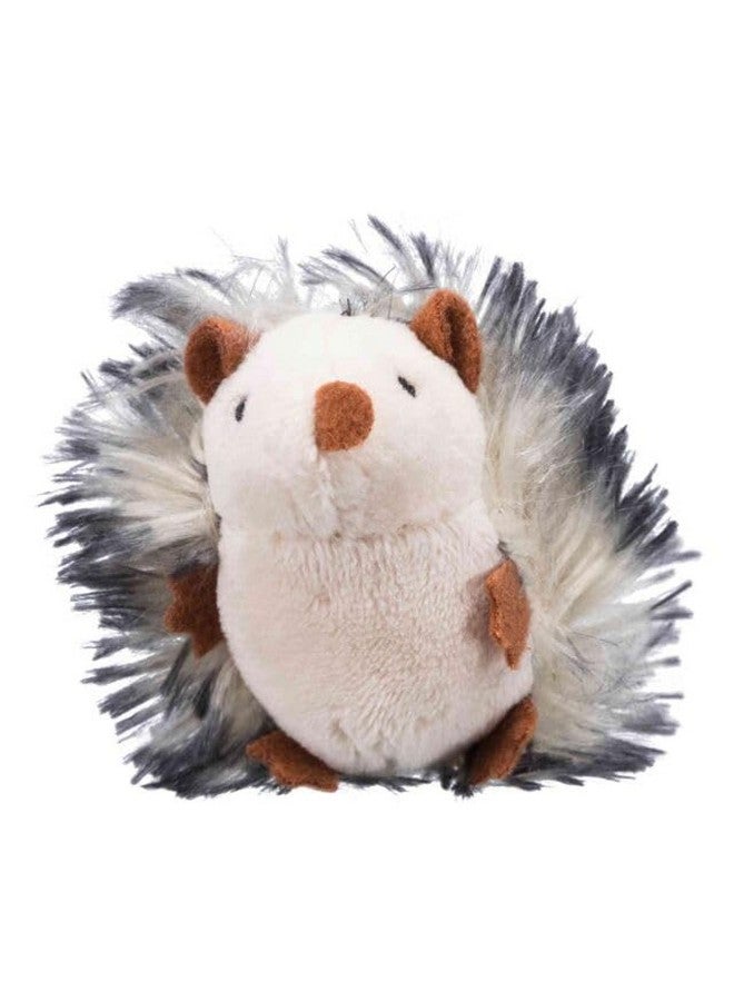 تريكسي لعبة قنفذ محشوة للقطط والقطط الصغيرة، لعبة تدريب تفاعلية، ناعمة ومحببة، هدية مثالية للقطط، تصدر صوت صرير، مشبعة بنبات النعناع البري، 8 سم - Image 1