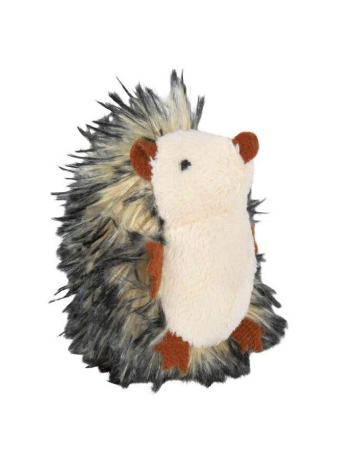 تريكسي لعبة قنفذ محشوة للقطط والقطط الصغيرة، لعبة تدريب تفاعلية، ناعمة ومحببة، هدية مثالية للقطط، تصدر صوت صرير، مشبعة بنبات النعناع البري، 8 سم - Image 2