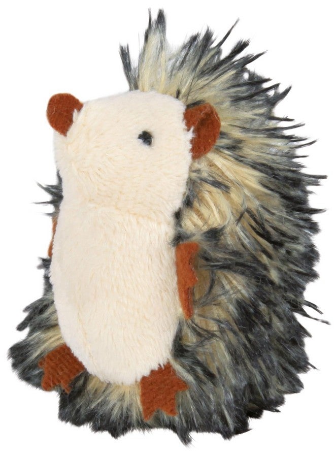 تريكسي لعبة قنفذ محشوة للقطط والقطط الصغيرة، لعبة تدريب تفاعلية، ناعمة ومحببة، هدية مثالية للقطط، تصدر صوت صرير، مشبعة بنبات النعناع البري، 8 سم - Image 3