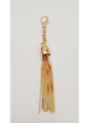 Angel Çanta Aksesuar Angel Bag Accessory Light Gold Color Chain End Hook Tassel Ornament 