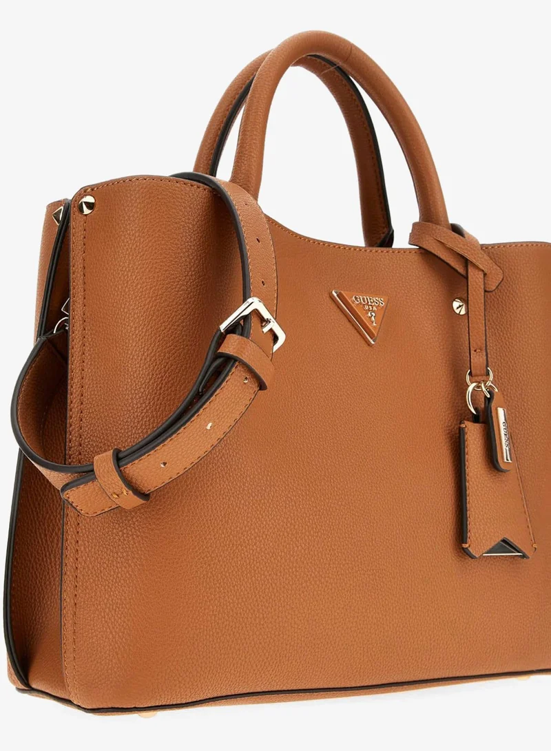 GUESS  Meridian II Girlfriend Satchel for Women | Best Price UAE