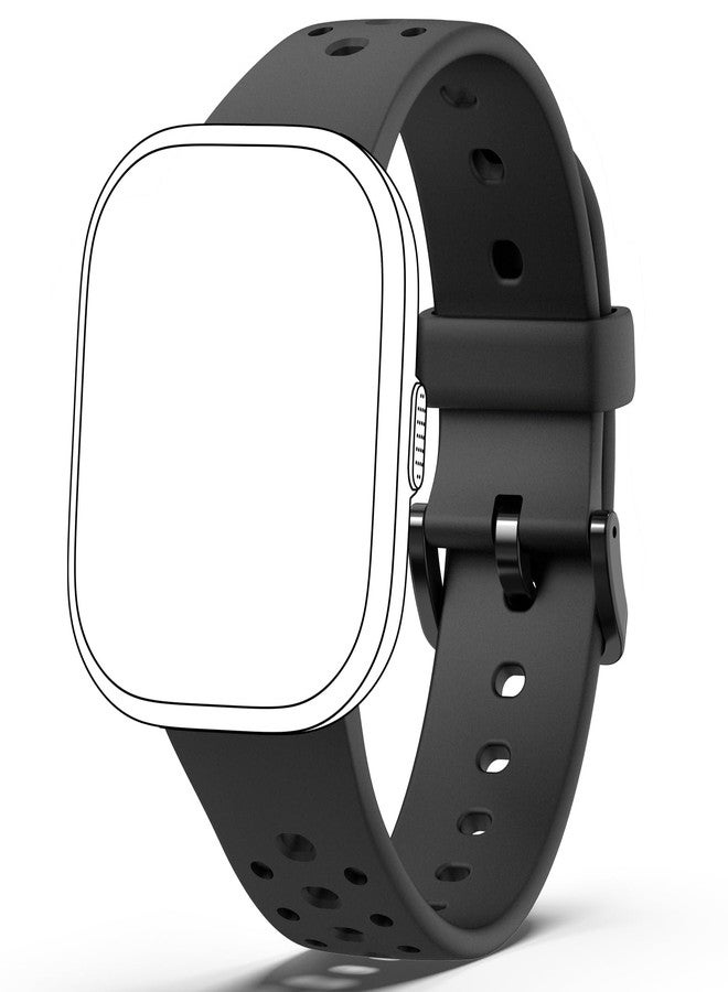 teslahero Replacement Strap,Replacement Band for W79 Smart Watch (22mm) (Black)