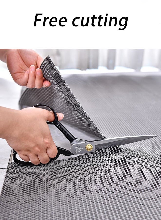 MYONE Anti-Slip Drainage Floor Mat Bath Tub Shower Mat 90x 60cm Soft TPE Bathroom Shower Floor Mat Shower Mat Suction Cup Non-slip Bathroom Bathtub Mat Suitable for Drain Holes in Bathroom Kitchen Swimming Pool Wet Areas - Image 2