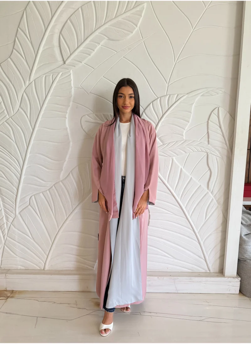 جميلة Reversible Two-Tone Abaya