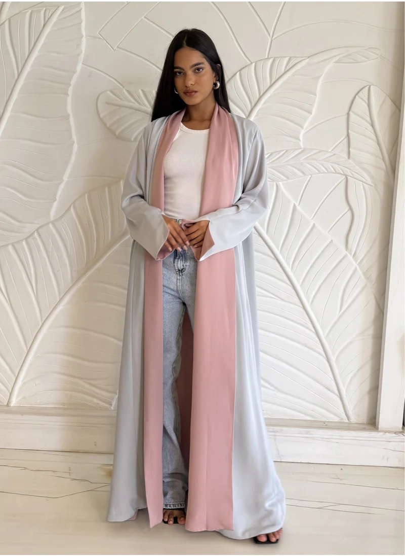 جميلة Reversible Two-Tone Abaya