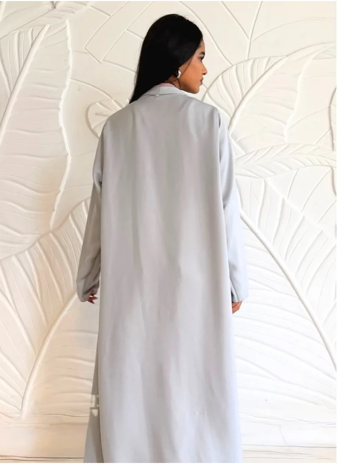 JAMEELA Reversible Two-Tone Abaya