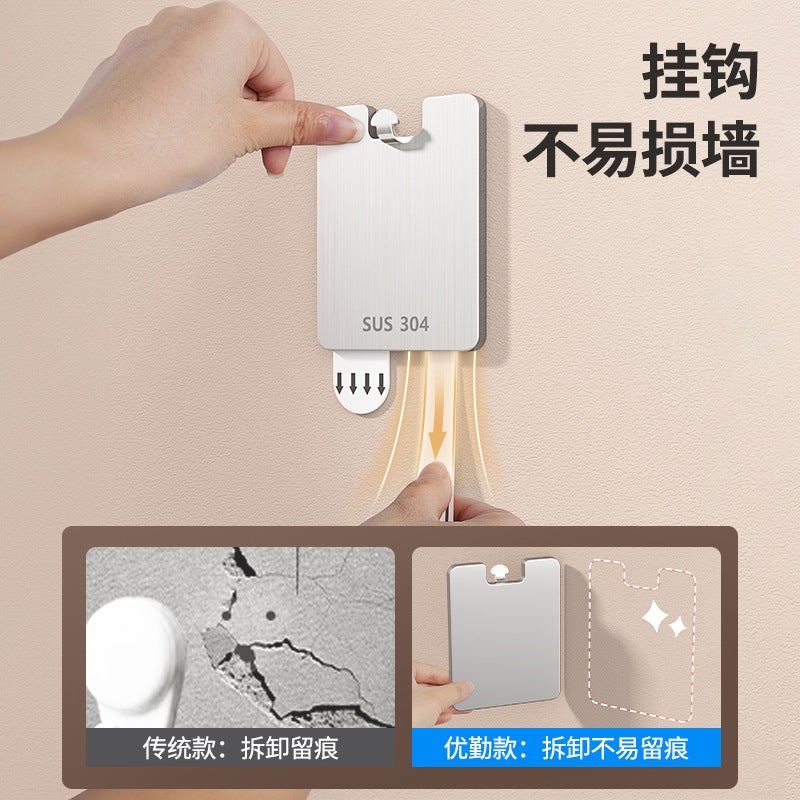 Seamless Adhesive Wall Hooks for Picture Frames [1 pack] reusable (✿ﾟ▽ﾟ)