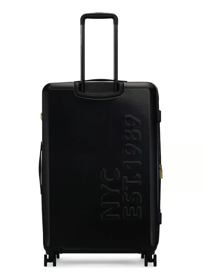 DKNY ECHO Hardside Luggage on Wheels for Unisex | Ultra Lightweight ABS on with Spinner Wheels 4 Color Black