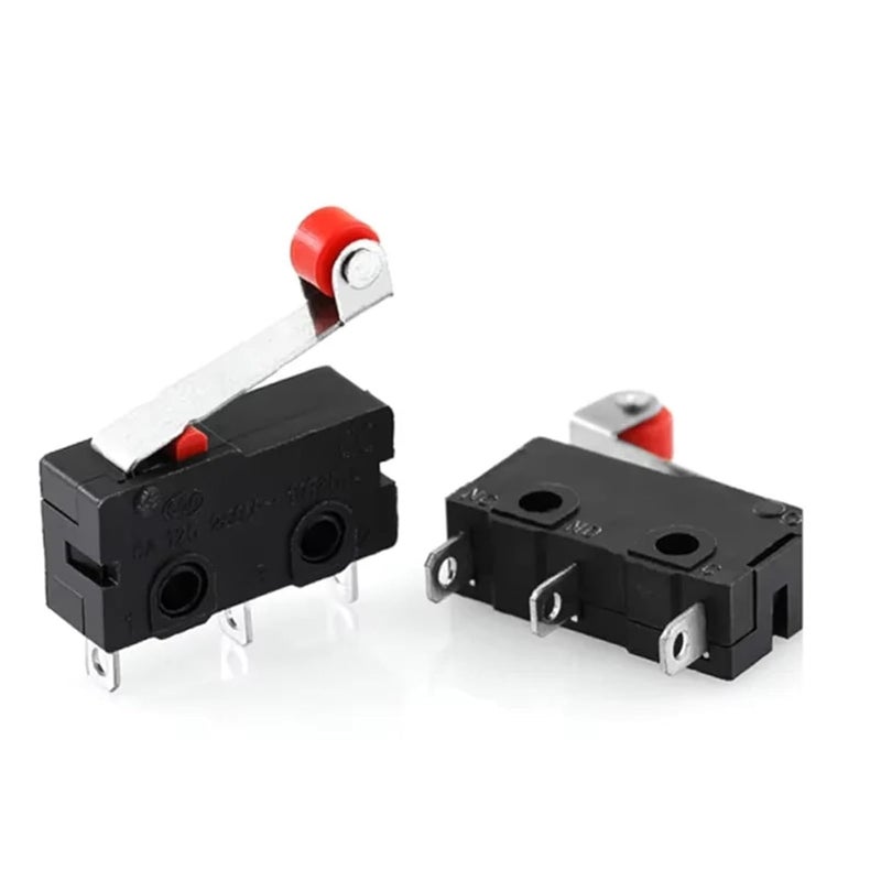 10Pcs Mini Micro Switch 3Pin With Roller Limit Switch KW11 3Z KW12 N - Image 3