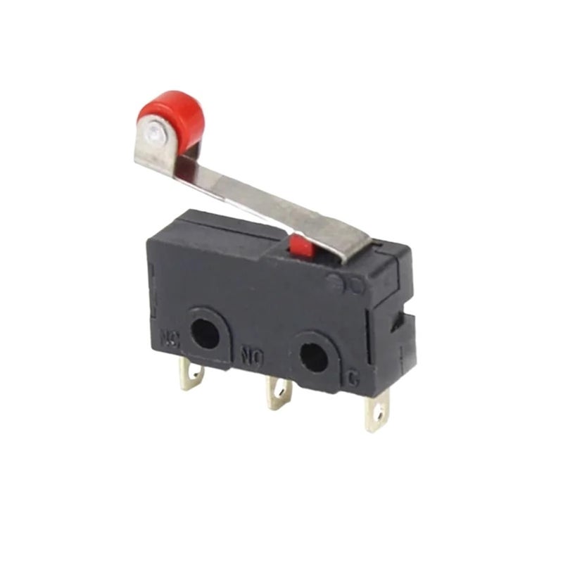 10Pcs Mini Micro Switch 3Pin With Roller Limit Switch KW11 3Z KW12 N - Image 1