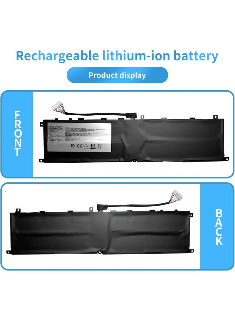 Terabyte BTY-M6L 15.2V 80.25Wh) Battery Compatible for MSI GS65 GS75 Stealth Thin 8SE 8SF 8SG 8RF 9SD 9SE 9SF 9SG PS63 Modern 8RC P65 Creator 8RD 8RE P75 GS60 Series( - Image 4