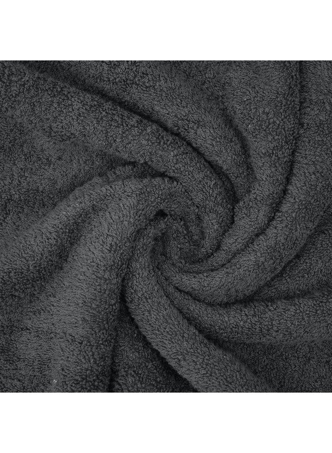 DAN RIVER 100% Cotton Premium Bath Sheets - 550 GSM (40x80 Inches) Highly Absorbent and Quick Dry Extra Large Luxury Bath Towels - Super Soft Towels for Bathroom, Hotel, Grey Pack of 1 - Image 4