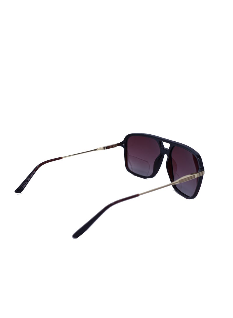 Baleno "Aviator Sunglasses with Polarized UV Protection Lenses – Lightweight, Durable Metal Frame for Men & Women, Perfect for Driving, Travel, and Outdoor Activities"  - Image 4