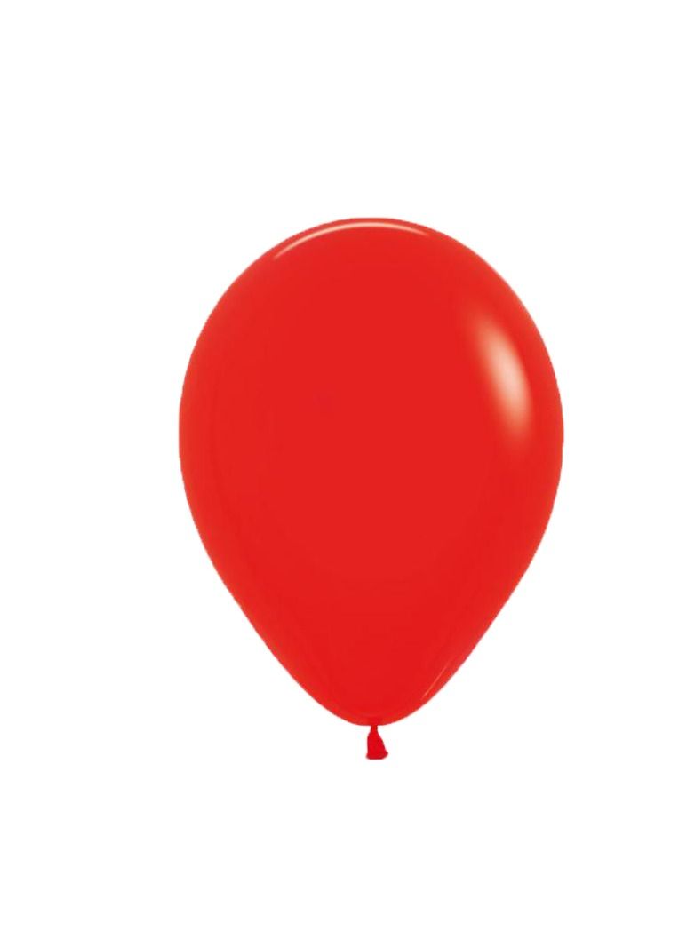 Sempertex 50 pcs, 12" Round Balloons, Fashion Red - Image 1