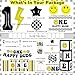 Kriyokiaa One Happy Dude 1st Birthday Decorations for Boy Smile Face Balloons Arch High Chair Banner Backdrop Birthday Party Supplies Backdrops - Image 4
