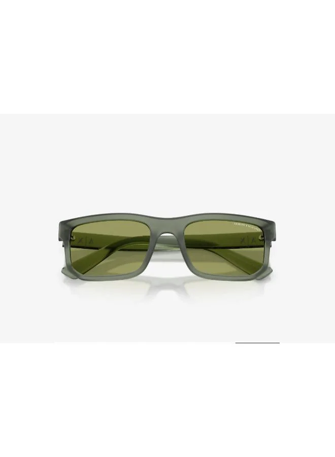 ارماني اكسشينج نظارات شمسية مربعة