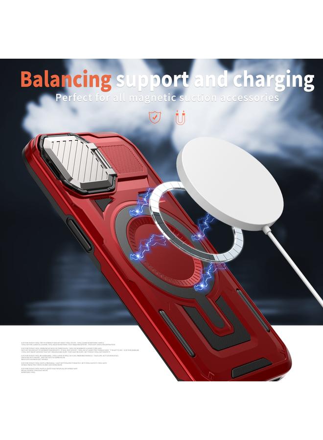 Zaboon Case For iPhone 12 / 12 Pro Shield Frame Holder MagSafe Phone Case - Image 4